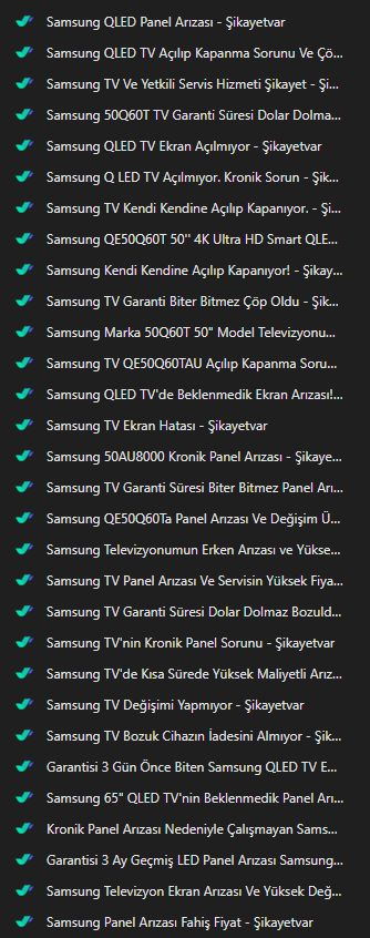serhatbetan's tweet photo. @SamsungTurkiye Bu kadar kişi aynı sorundan muzdarip, yeni televizyon reklamı yapacağınıza 1-2 yıllık televizyonlarınızdaki kronik panel arıza sorununu çözün önce. Hukuki süreç mi başlatalım kronik olduğunu kabul etmeniz için?
https://t.co/N5F1EFCW84 https://t.co/bBOk2ZSAJz