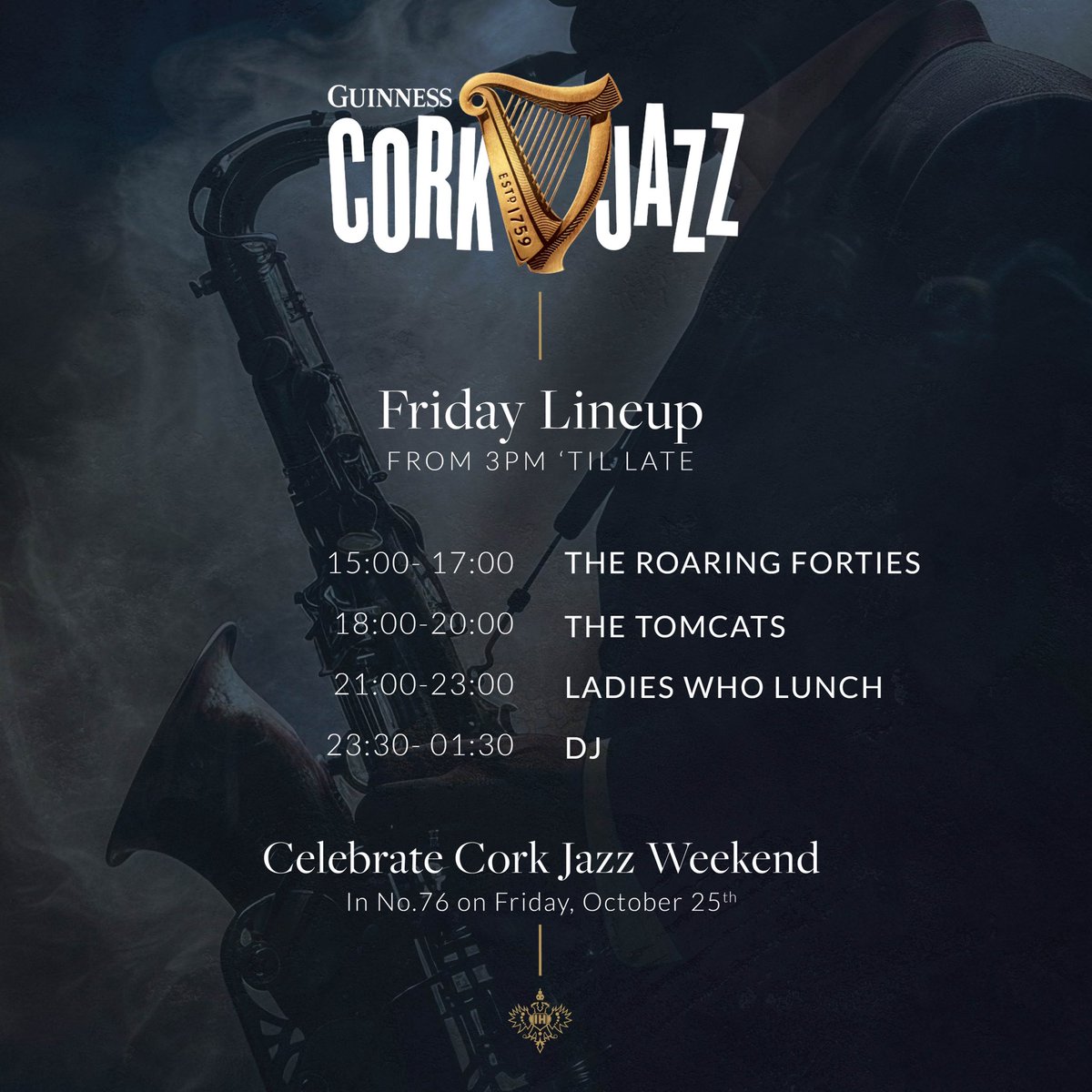 The Imperial Hotel, Cork City, Ireland (@imperialcork) on Twitter photo Today is the day 🎷 Join us this evening at The Imperial Hotel where we will be your front row front to Cork Jazz Weekend ✨
<a href="/corkjazzfest/">Guinness Cork Jazz</a>
#GuinnessCorkJazzFestival
#ItsJazzTime
#GCJF24 Today is the day 🎷 Join us this evening at The Imperial Hotel where we will be your front row front to Cork Jazz Weekend ✨
<a href="/corkjazzfest/">Guinness Cork Jazz</a>
#GuinnessCorkJazzFestival
#ItsJazzTime
#GCJF24