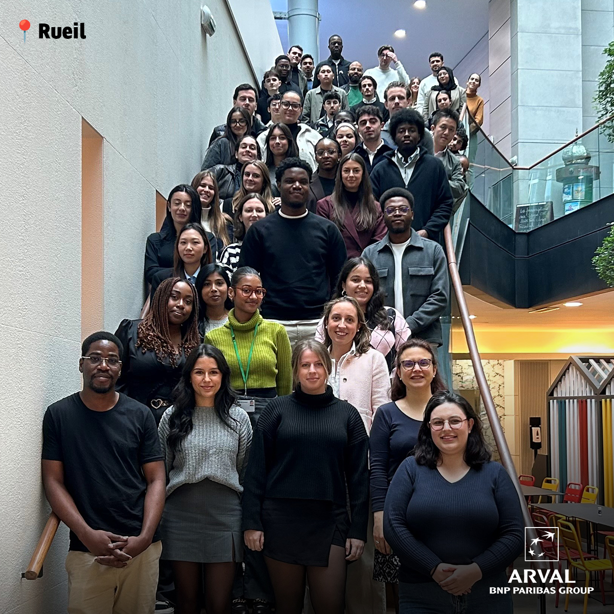 Arval_France's tweet image. Cette année, nous accueillons 172 alternants partout en France, dont 103 qui viennent tout juste d'entrer chez Arval. Tous sont répartis sur nos différents sites à Rueil-Malmaison, Saint-Grégoire, Lyon, Annecy, Mérignac et Marseille. #ArvalFrance #BNPParibas #goodplacetowork