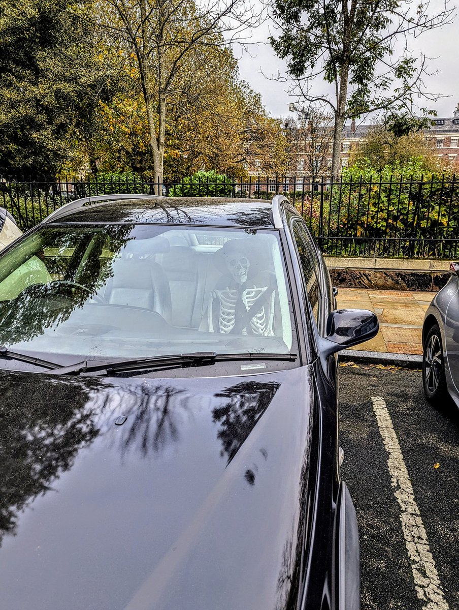 Dr. Bones is on campus today, can you spot them? 🎃