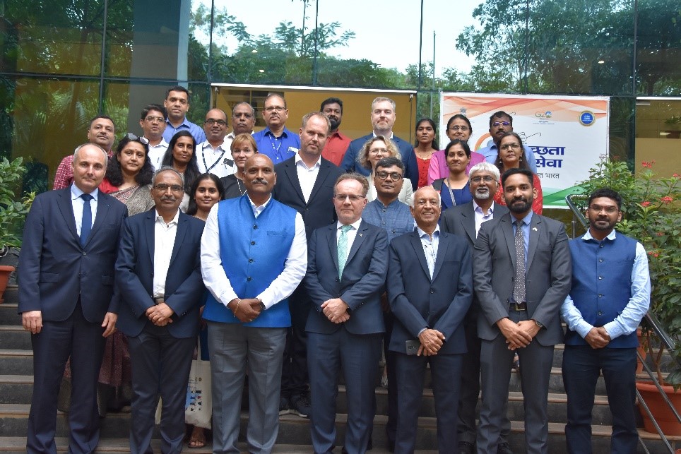 cdacindia's tweet image. A 15-member Delegation of the European Union to India visited @cdacindia The major objective of the visit was to explore the cutting-edge #research and #innovations at C-DAC in the areas of #HighPerformanceComputing #CyberSecurity #QuantumComputing #HealthInformatics #Education…