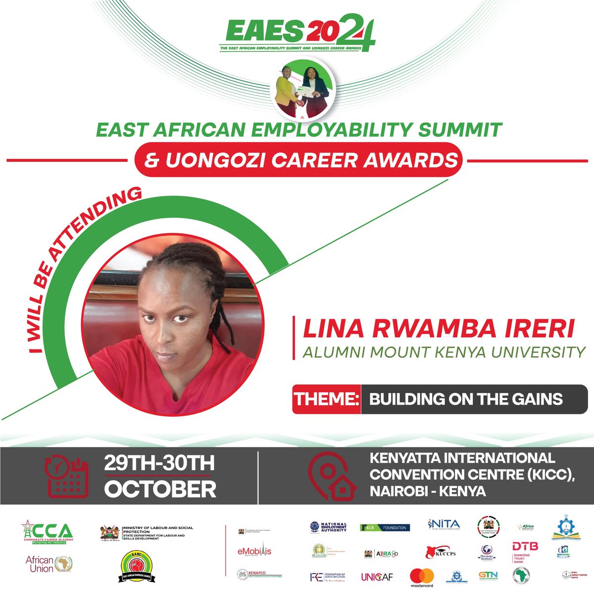 lynna_gm's tweet photo. I will be attending the EAES24 ...book your space now by registering through our registration link to be part of the attendees.  Do not  miss out on the biggest summit of the year!
#EAES24
#EmployabilitySummit
@CorporateCaree2 https://t.co/QtBgsRyw5L