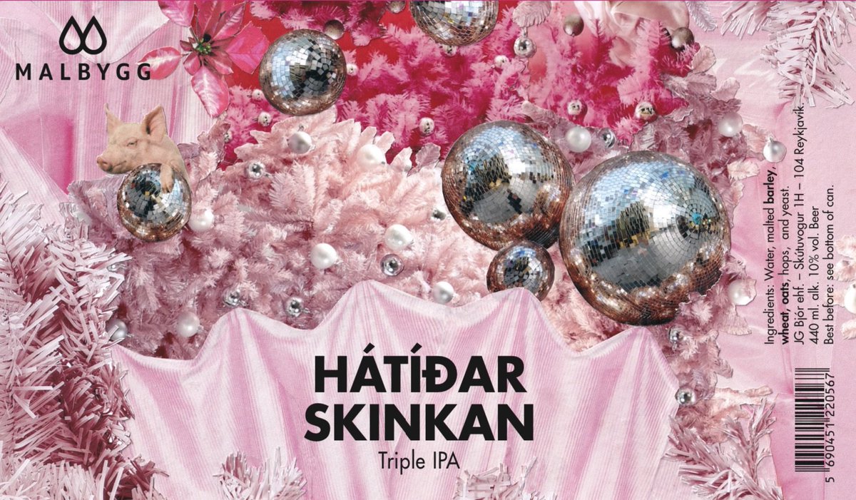 Rosalegur dagur á Malbygg í Skútuvogi í dag. Húsið opnar kl 15, 10 jólabjórar á krana. Matur í boði. Ég þeyti svo skífum 19:30-23:00. Þetta verður hauslaust dæmi