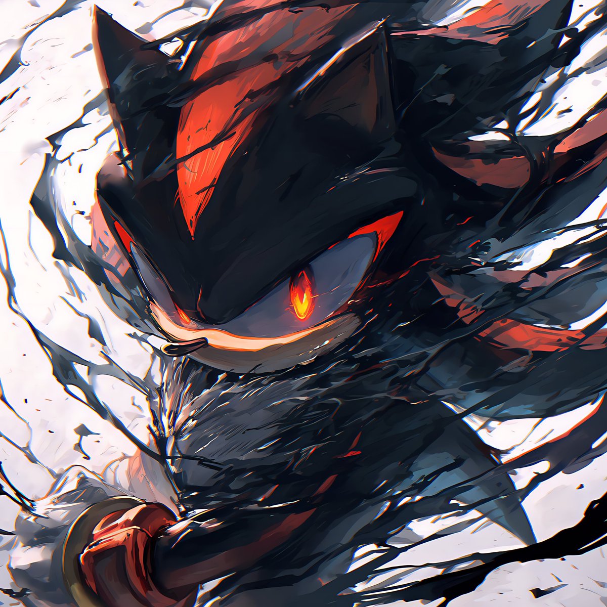negative040's tweet photo. Shadow the Hedgehog: The Ultimate Lifeform Unleashed . Hope you enjoy it! Follow for bold, cutting-edge digital art and creative AI-powered designs—join the journey!#ShadowTheHedgehog #SonicFanArt #UltimateLifeform #DigitalArt #AIArt #SonicUniverse #FanArtCommunity #GamingArt https://t.co/56CZ8KsljL