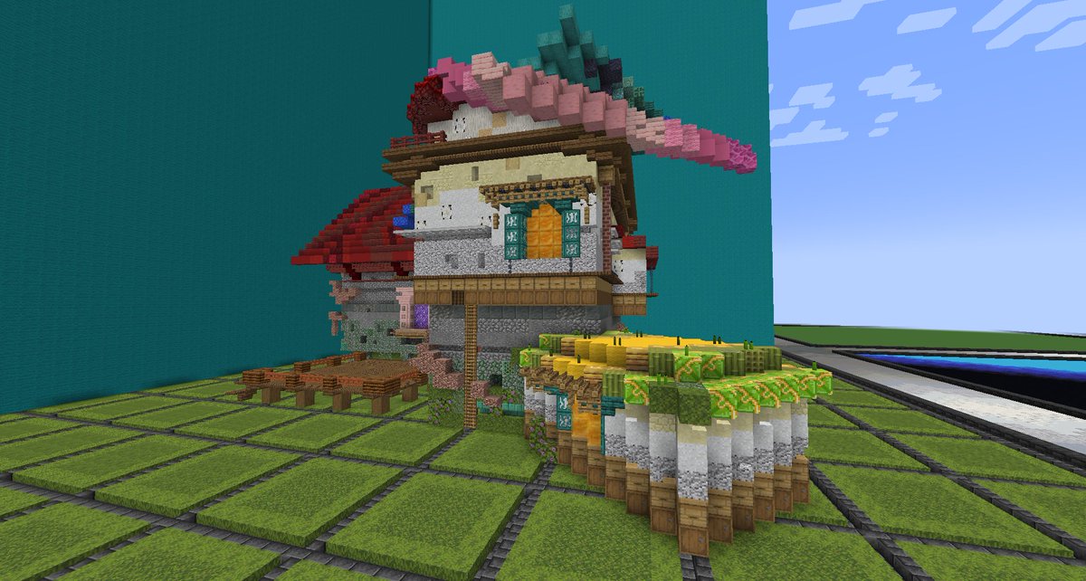 PilsCreations's tweet photo. Started on the Bakery Plotserver, here is my 1st ever house done with shading and textures! @BakeryBuilders #Minecraft https://t.co/KEPKxedIRq