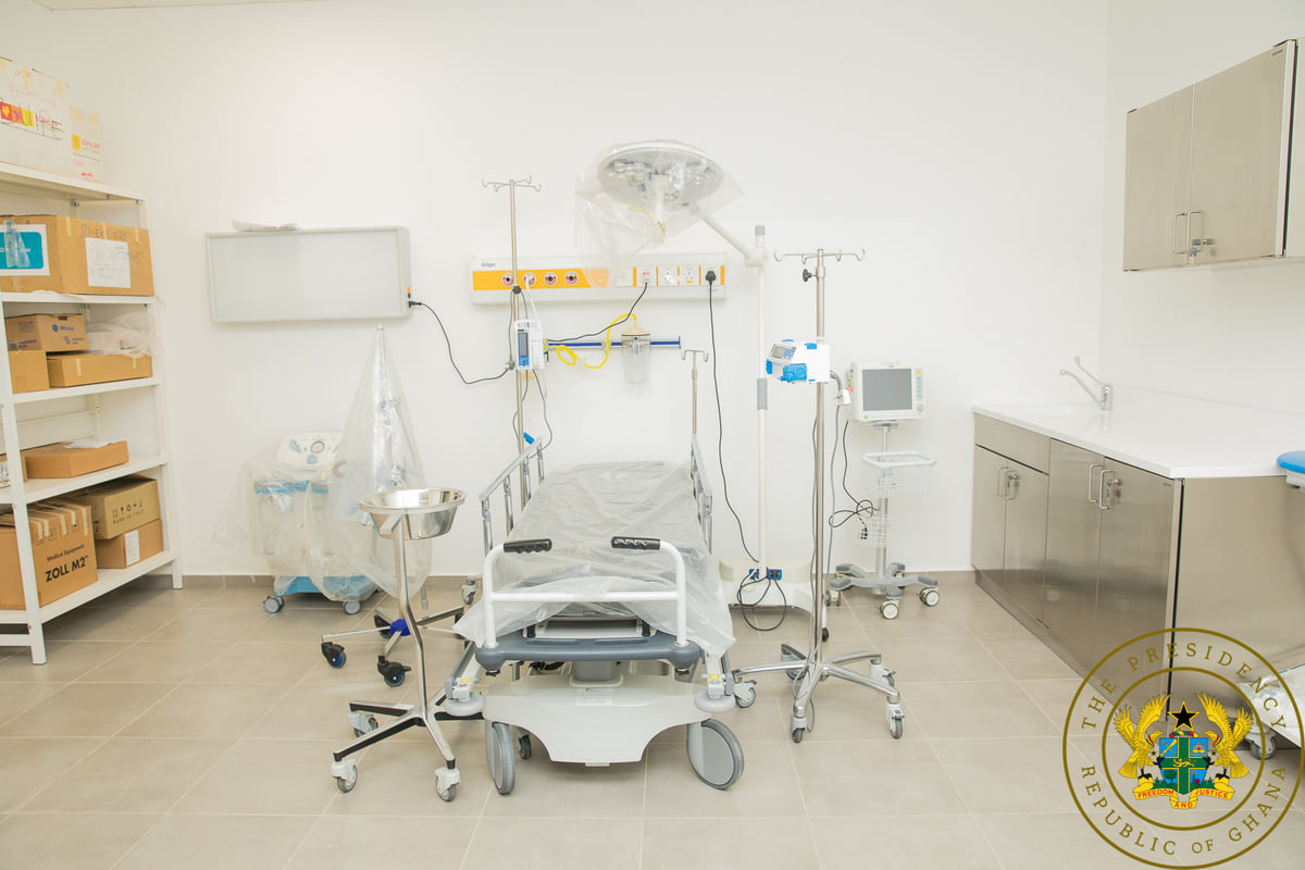 nanakgyesi1's tweet image. This is 85-bed Central Gonja District Hospital. Its construction started in 2018 under President Akufo-Addo, which has been completed and commissioned.