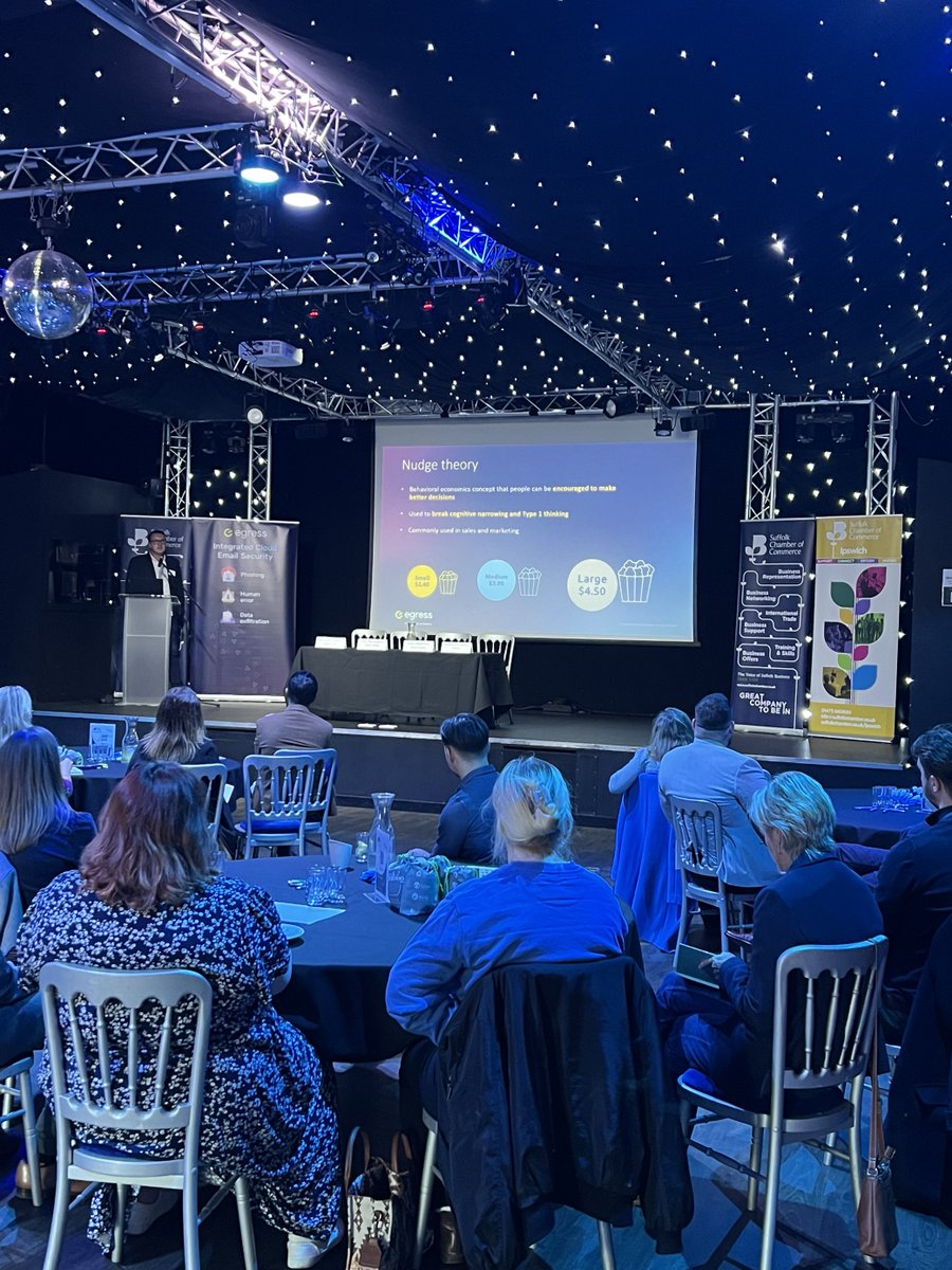 We had an incredible time at the Suffolk Chamber of Commerce Business Brunch today! 

A big thank you to the Suffolk Chamber of Commerce for organizing such an insightful event, we loved meeting local businesses and sharing ideas on cyber security.