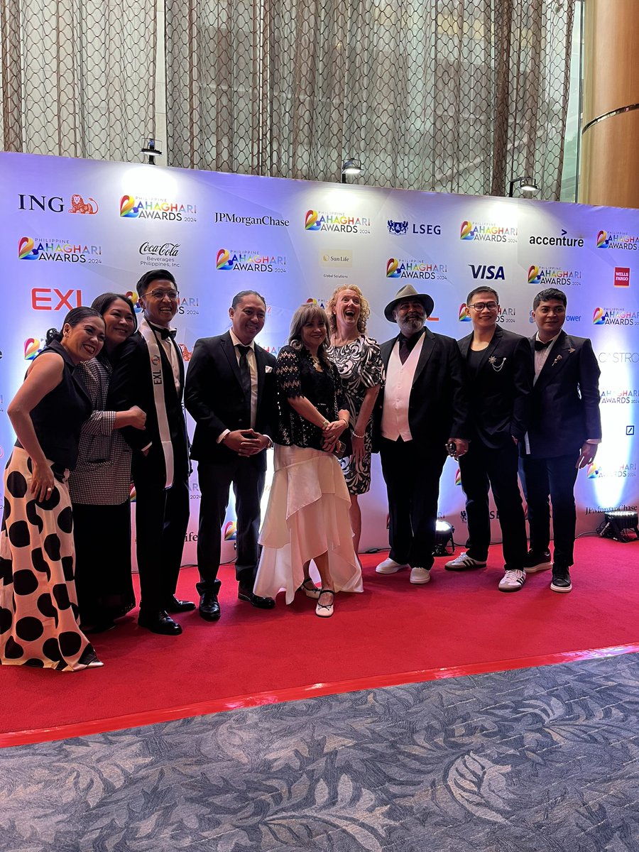 pfippride's tweet photo. #HappeningNow
The corporate pride community is alive and well tonight. Here are some snapshots from the #PHBahaghariAwards2024 #PFIPYear11Gala red carpet. https://t.co/9FDPQkTOps