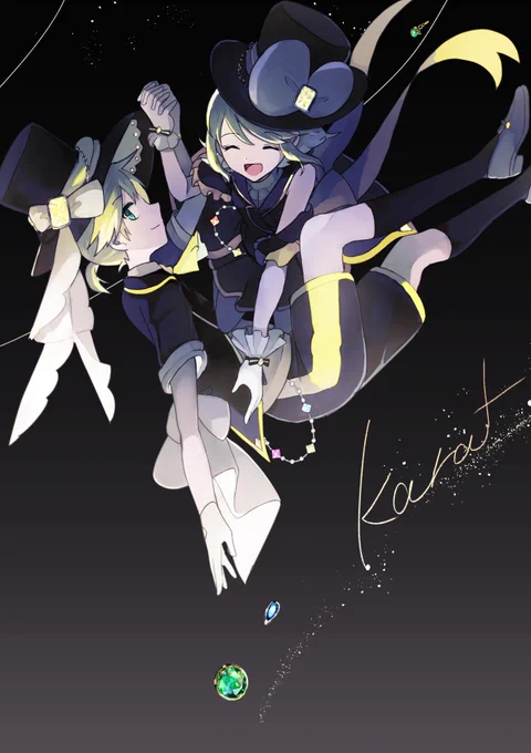 karat #鏡音リン #鏡音レン 