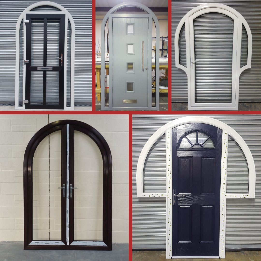 We can manufacture arched or angled uPVC doors, composite doors &amp; French doors🚪

✅Arched or shaped sashes &amp; slabs are no problem, and we stock a range of hardware to match what you usually offer on standard frames👉 bit.ly/3zc7LJL