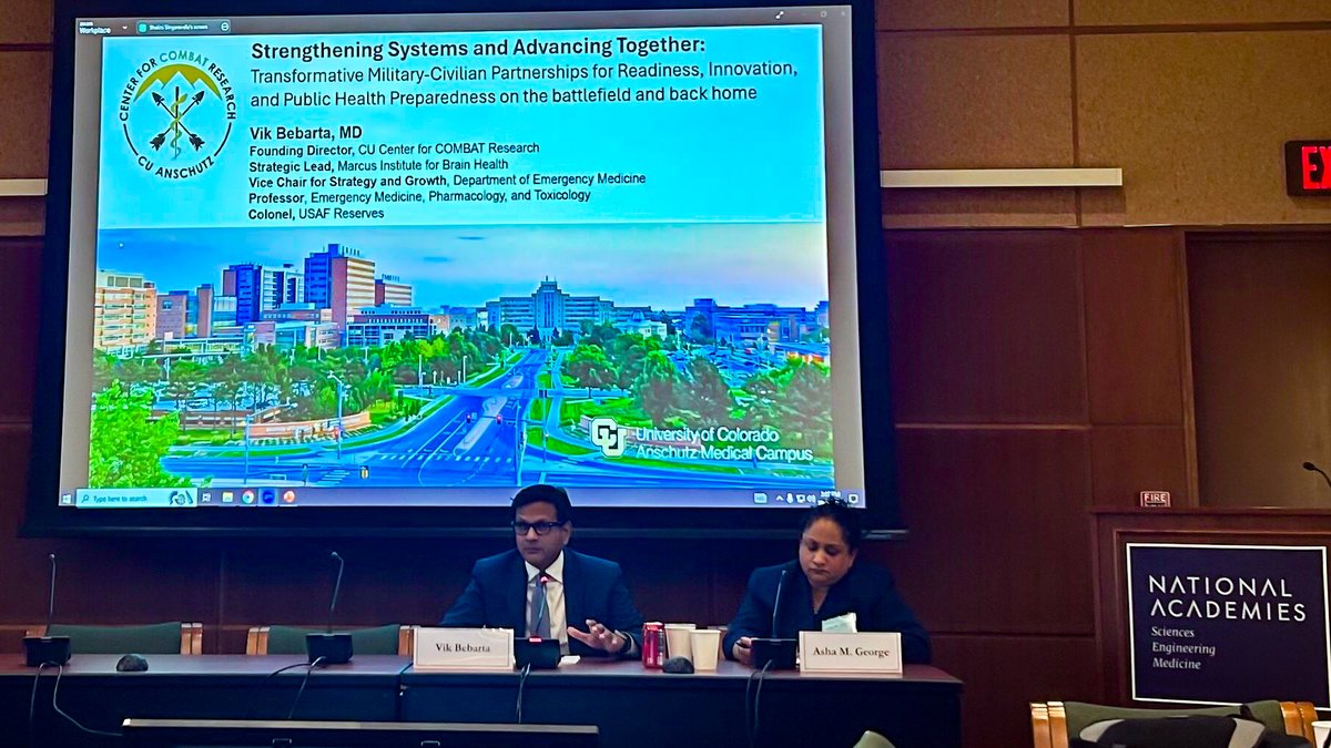 CU Center for COMBAT Research tweet media