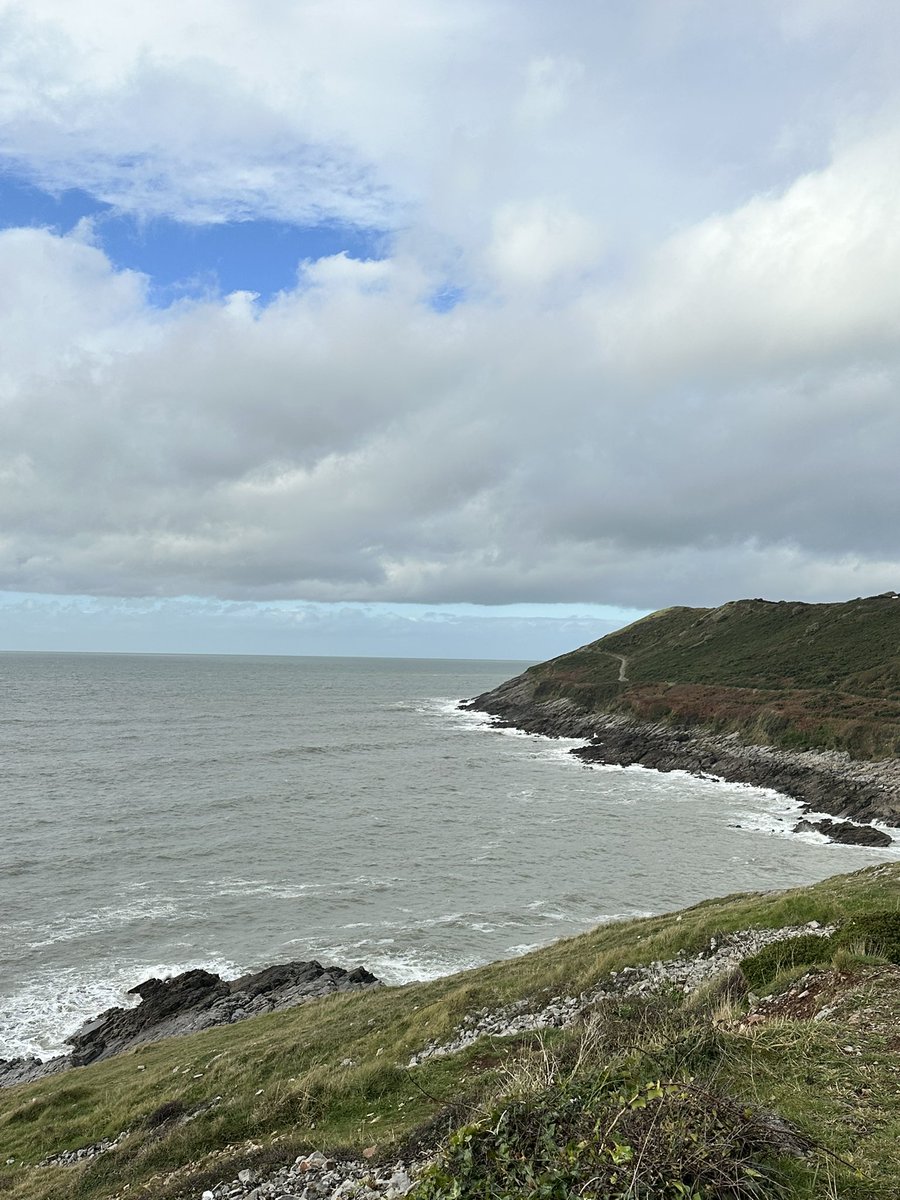 west_weather's tweet photo. Iβm here at #themumbles #southwales this morning @DerekTheWeather https://t.co/ORBCDGC0Fi