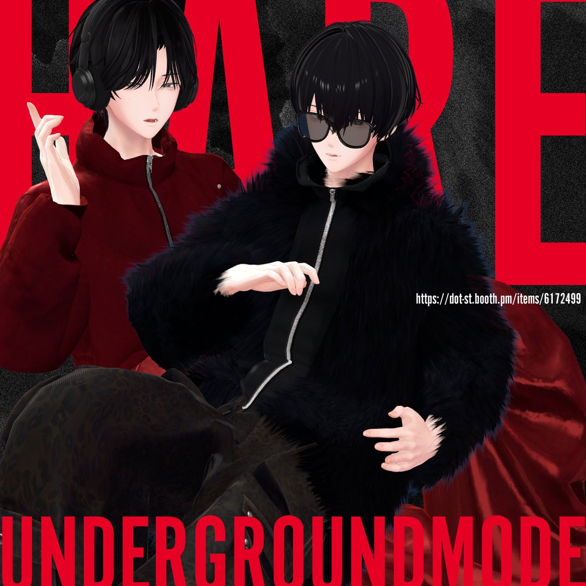 vn_n__'s tweet photo. ❤️#HARE #UNDERGROUNDMODE 🖤
本日は21時より試着会、meet the and STがございます!残念ながら私は参加できないのですが前回もとっても楽しかったのでぜひ遊びに行ってみてくださいᐢ ᴗ . ᴗ ᐢ🖤
🔗https://t.co/H9piBv1CkI
#アンドエスティメタアンバサダー #アンドエスティメタバース #PR https://t.co/94OLLM1WQm