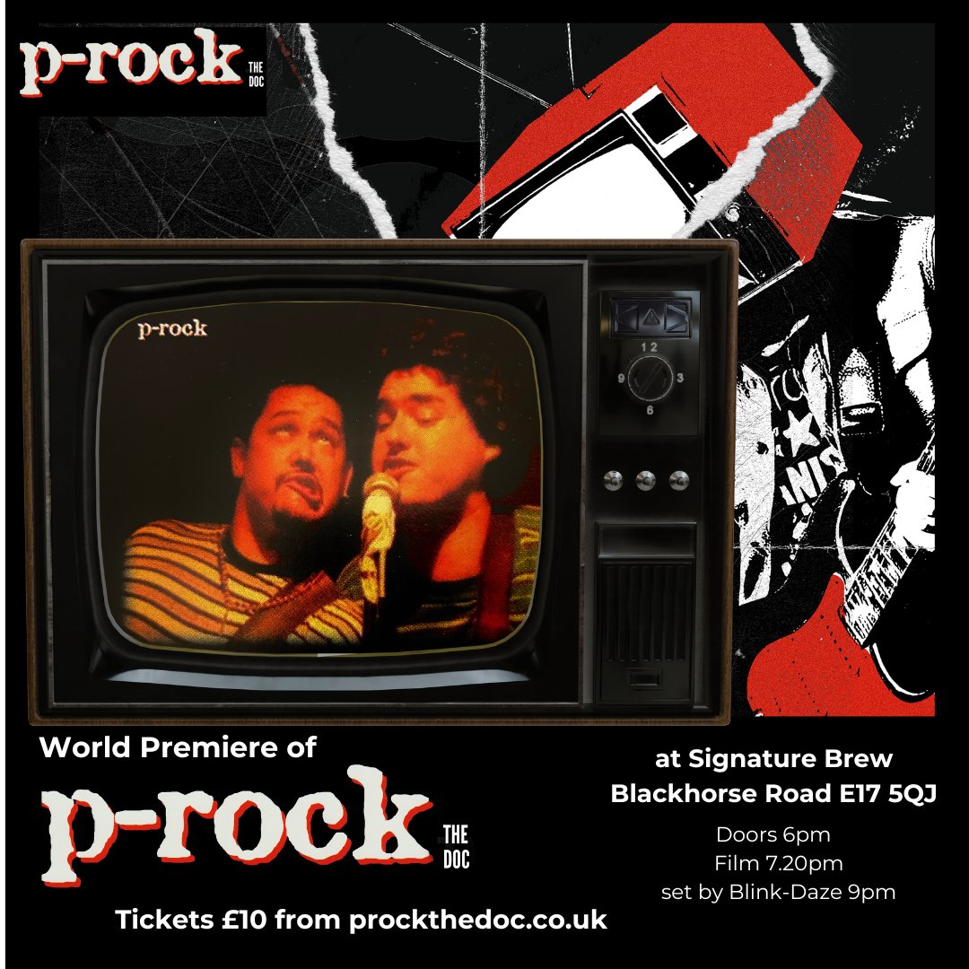 Who remembers these cheeky chaps playing on P-Rock TV 22 years ago? Its now less than 5 weeks to the World Premiere of P-Rock The Doc at @signaturebrew Blackhorse Road E17 5QJ on 28th November. Tickets £10 from prockthedoc.co.uk #procktv #prockthedoc #signaturebrew #nofx