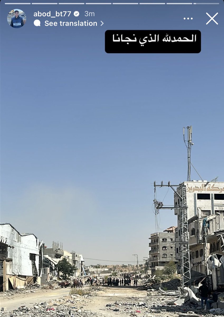 عبود نجح في الافلات بعد اختطافه لساعات من قبل الاحتلال الاسرائيلي، لكن هناك الآلاف من المختطفين لم ينجحوا بالافلات بعد، والآلاف من المفقودين، وآلاف تحت الأنقاض، ومئات الآلاف من الجائعين…
أكثر من مليوني إنسان يتعرضون للإبادة والقتل والتطهير العرقي.