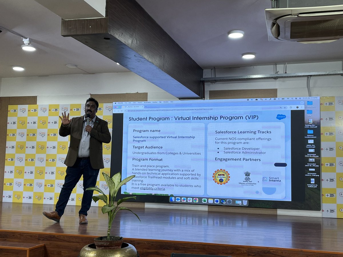Thank you <a href="/GskShivu/">Shivakumar</a> for the inaugural keynote in the <a href="/witdreamin/">Women In Tech Dreamin'</a> for Student!!

Thank you Sister Nivedita university for the collaboration!

A good start for the third edition of <a href="/witdreamin/">Women In Tech Dreamin'</a>