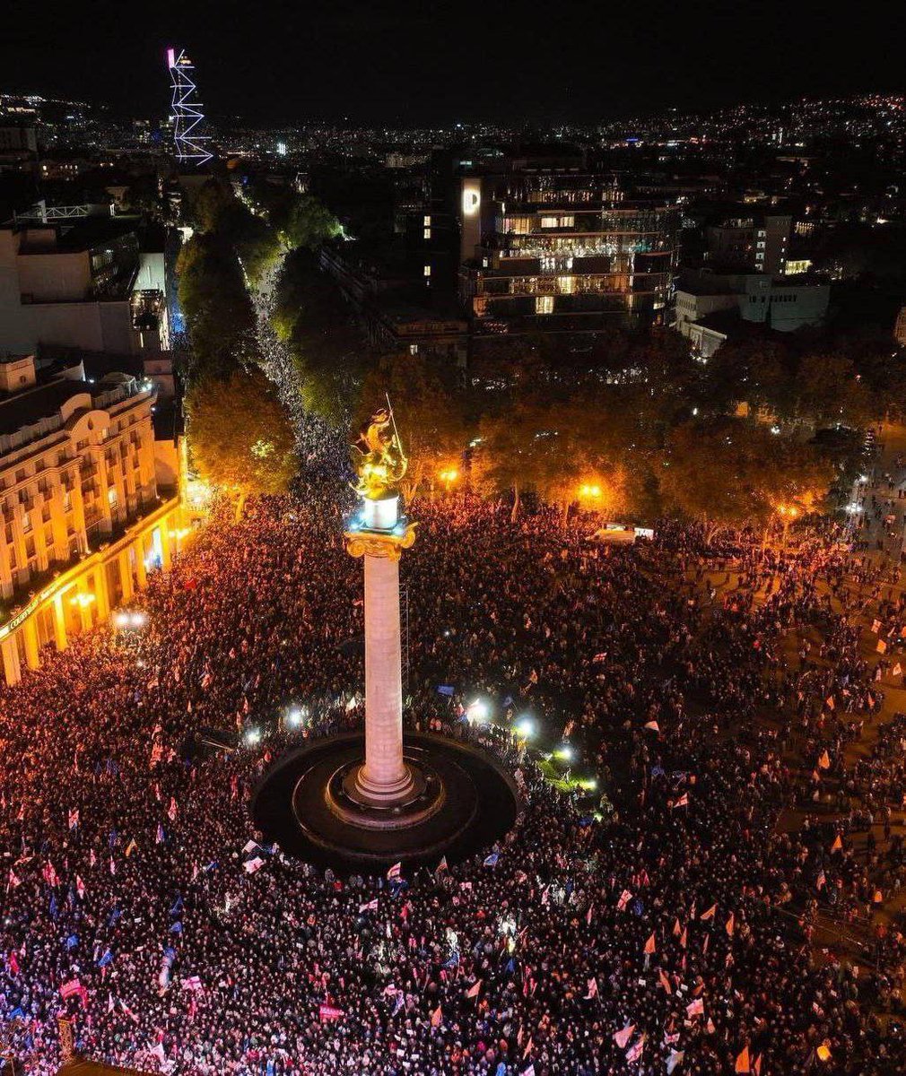 ‼️The people of Georgia, Moldova, Ukraine and elsewhere must be freely allowed to choose their future. 

👉Europe must stand for a culture of consent and collaboration, not domination or aggression.

🗣️We call for the protection of the rights to freedom of expression and will.