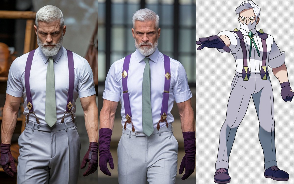 Looking up Drayden cosplay? 🔍👀 Here's the scoop! Drayden, or Shaga in  Japan, is the Pokémon Gym Leader of Opelucid City 🏙️, and he's as fierce  as a Dragonite's roar! 🐉💥 No, image size:1200x750