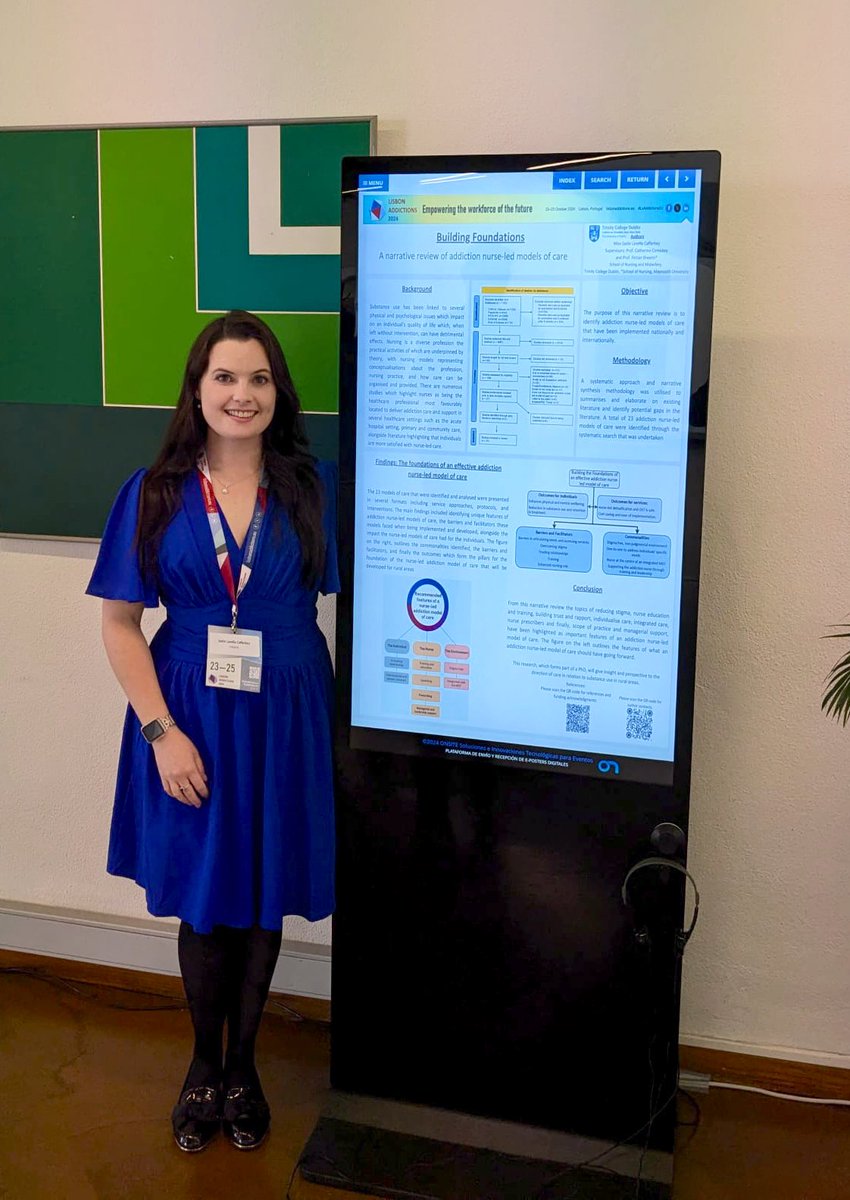 Sadie Lavelle Cafferkey (@sadielc168) on Twitter photo What a fantastic few days at the <a href="/LxAddictions/">Lisbon Addictions</a> conference - delighted to be able to share some of my PhD work #LxAddictions24 #rural #nursing What a fantastic few days at the <a href="/LxAddictions/">Lisbon Addictions</a> conference - delighted to be able to share some of my PhD work #LxAddictions24 #rural #nursing