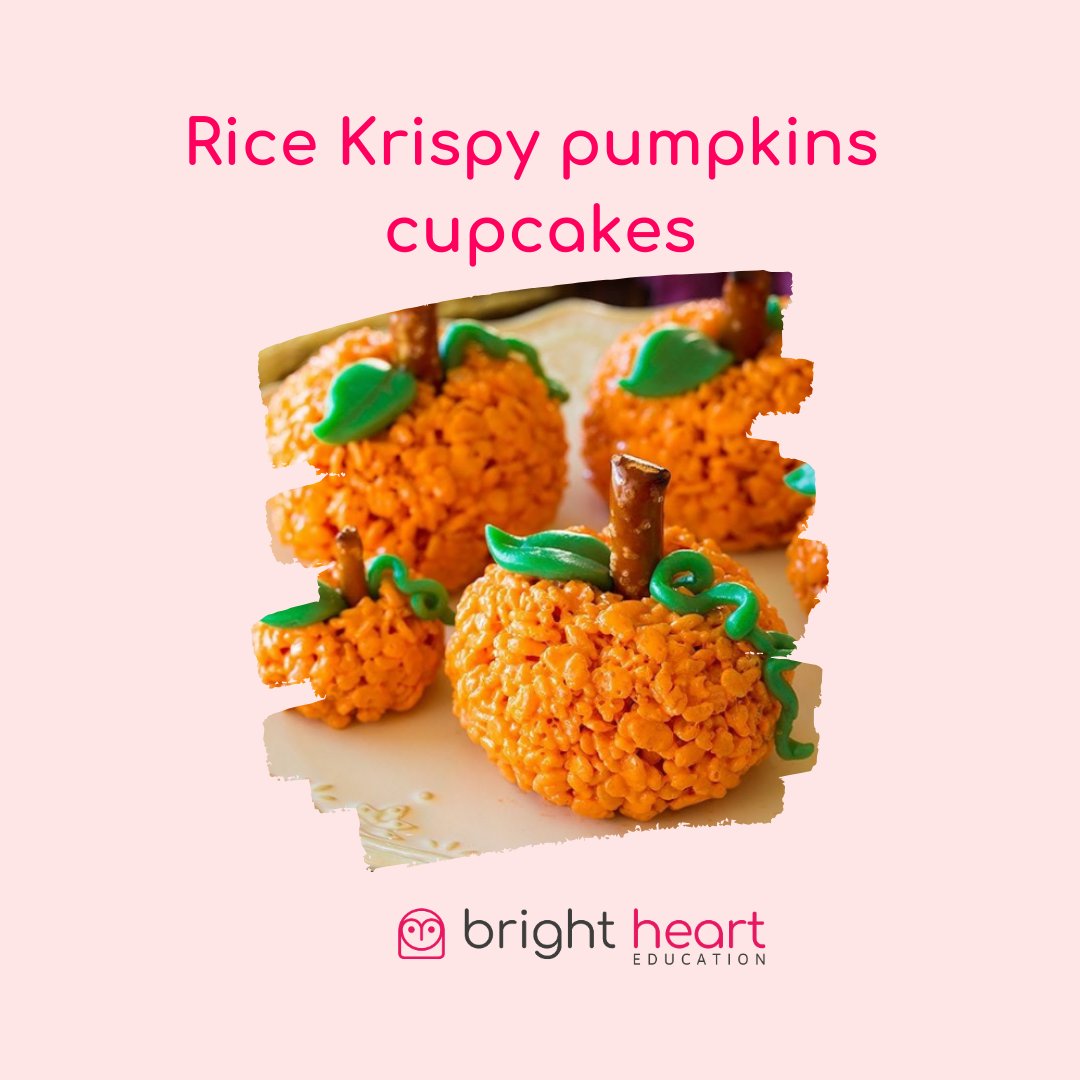 BrightHeartEdu's tweet photo. Make the most of half term with some spooky Halloween baking fun! 🎃🧙‍♀️

Let your little ones have fun making ghostly cookies, pumpkin rice krispy cakes, and chocolate covered ghost strawberries!

What Halloween treat will you bake together? 🍪👻

#BrightHeart #HalloweenActivities https://t.co/BVNjNfzppa