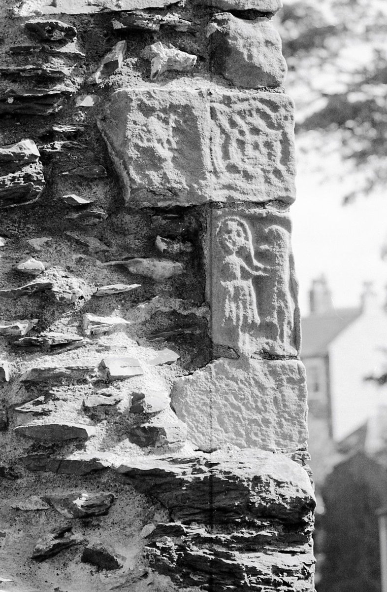 CaseWhithorn's tweet photo. #FindsFriday we will take a look at some of the stone excavated and found on-site at the Priory. An incomplete slab with a carved cross, 3D model by Global Digital Heritage https://t.co/q9QMFMPTUk . Then some images of the figures found around the romanesque doorway in the Priory https://t.co/L2KKa02xBC