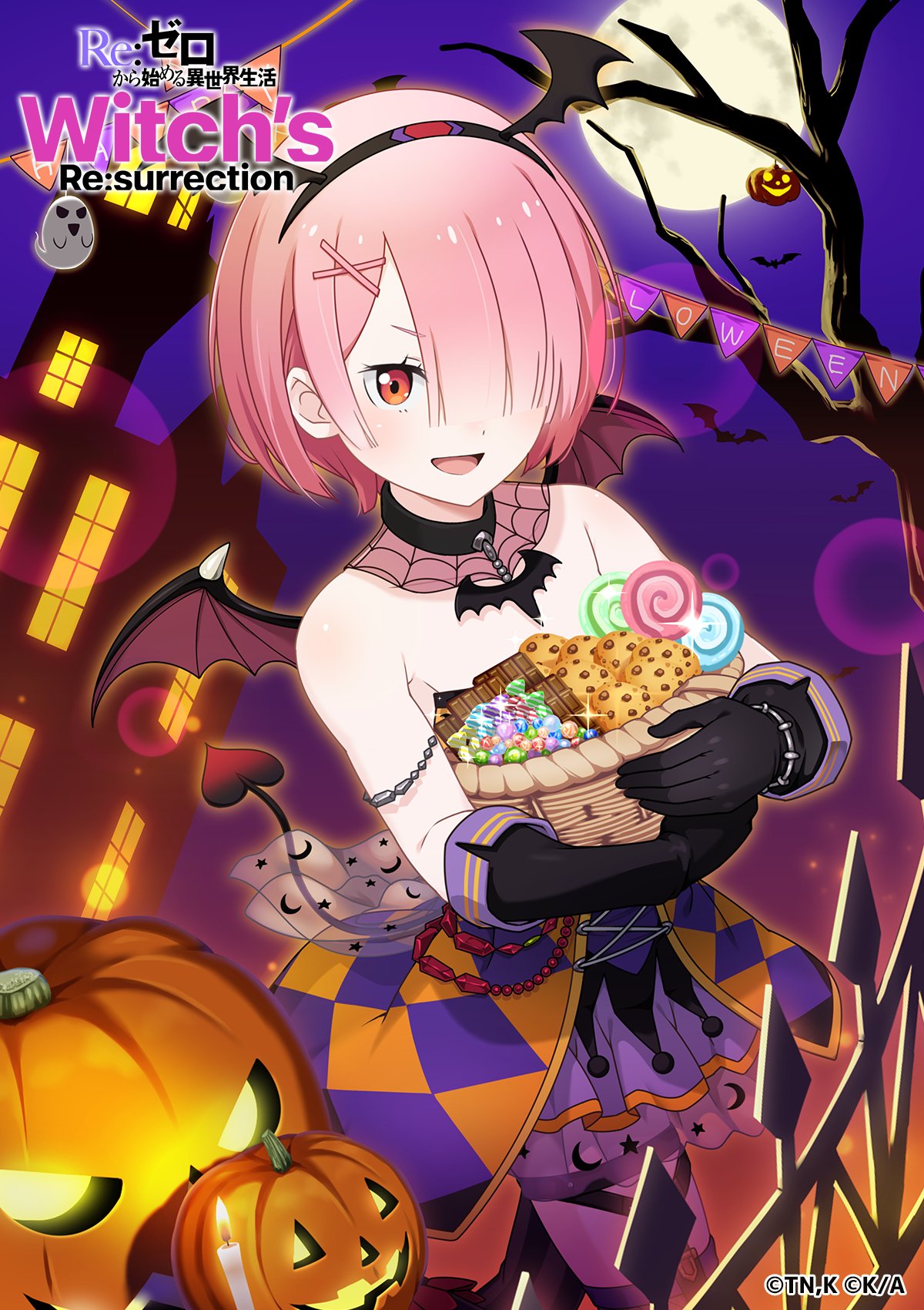 REゼロ リゼロ リゼウィチ 当選品QUOカード エキドナ ハロウィン Re：ゼロから始める異世界生活 Witch's Re:surrection』にて