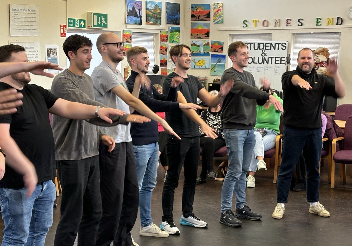 Our London team visited <a href="/AgeUKLS/">Age UK Lewisham & Southwark</a> to spend time with their amazing community. We enjoyed arts and crafts, great conversations, and dancing! It was rewarding to see their vital work combating isolation and supporting wellbeing. Big thanks to the staff for a fantastic day! #AgeUK