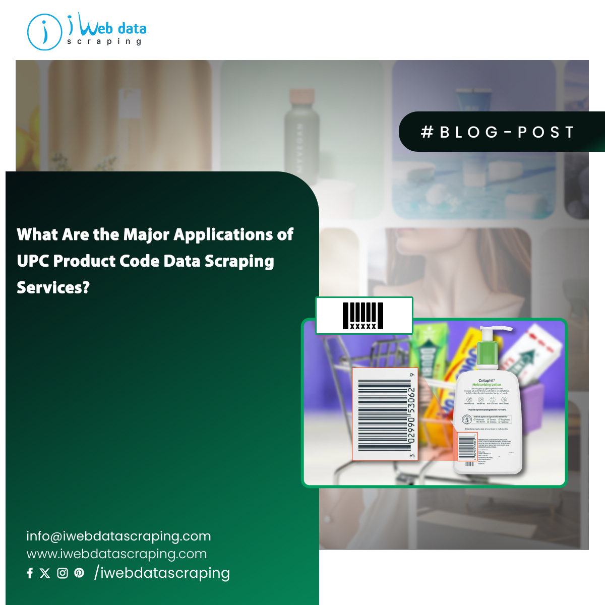 iwebdatascrape's tweet image. Applications of #UPCProductCodeDataScrapingServices involves gaining valuable insights and improve pricing strategies effectively.

Read more: iwebdatascraping.com/major-applicat…

#ScrapeRetailUPCProductData
#ExtractEcommerceProductData
#IwebDataScraping #USA #UAE #UK #India