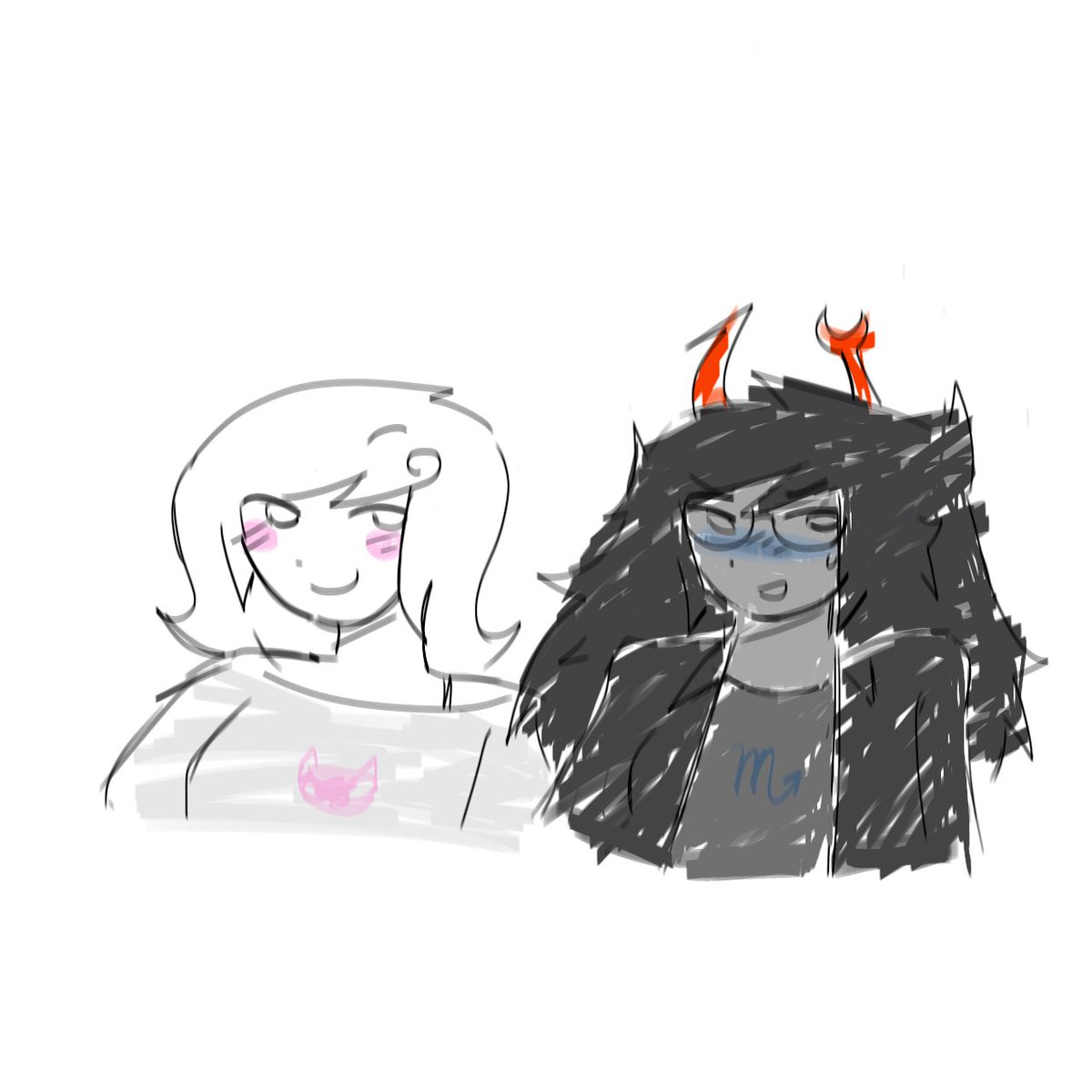 day 70 - lazy coloring because I was in a rush 

#homestuck