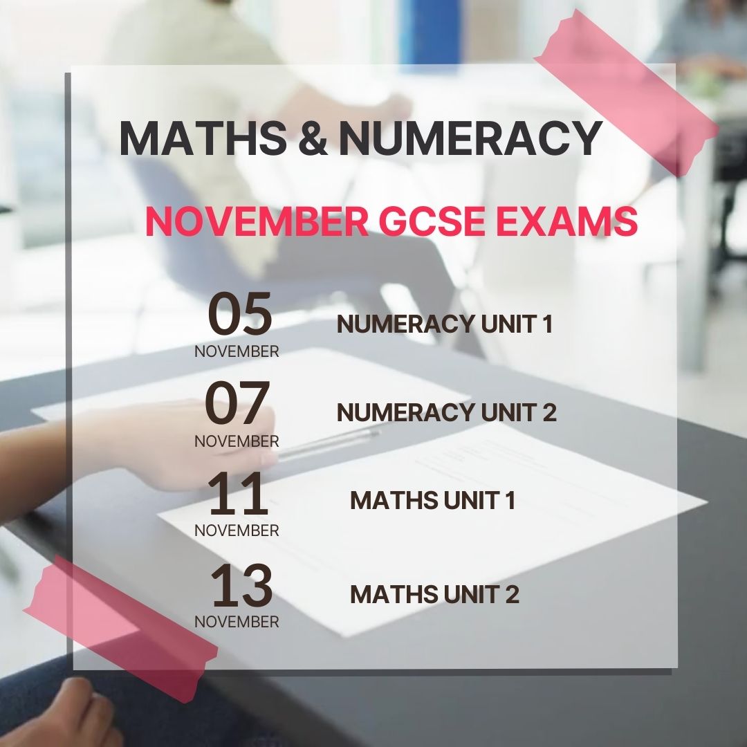🎉 Join Rebecca and Charlotte for GCSE Maths &amp; Numeracy revision bootcamps this half term! 💡 
📅 Limited spaces available – book your spot now:
loom.ly/94WtmUM
 #GCSERevision #MathsBootcamp #NumeracySuccess #HalfTermPrep #StudySmart