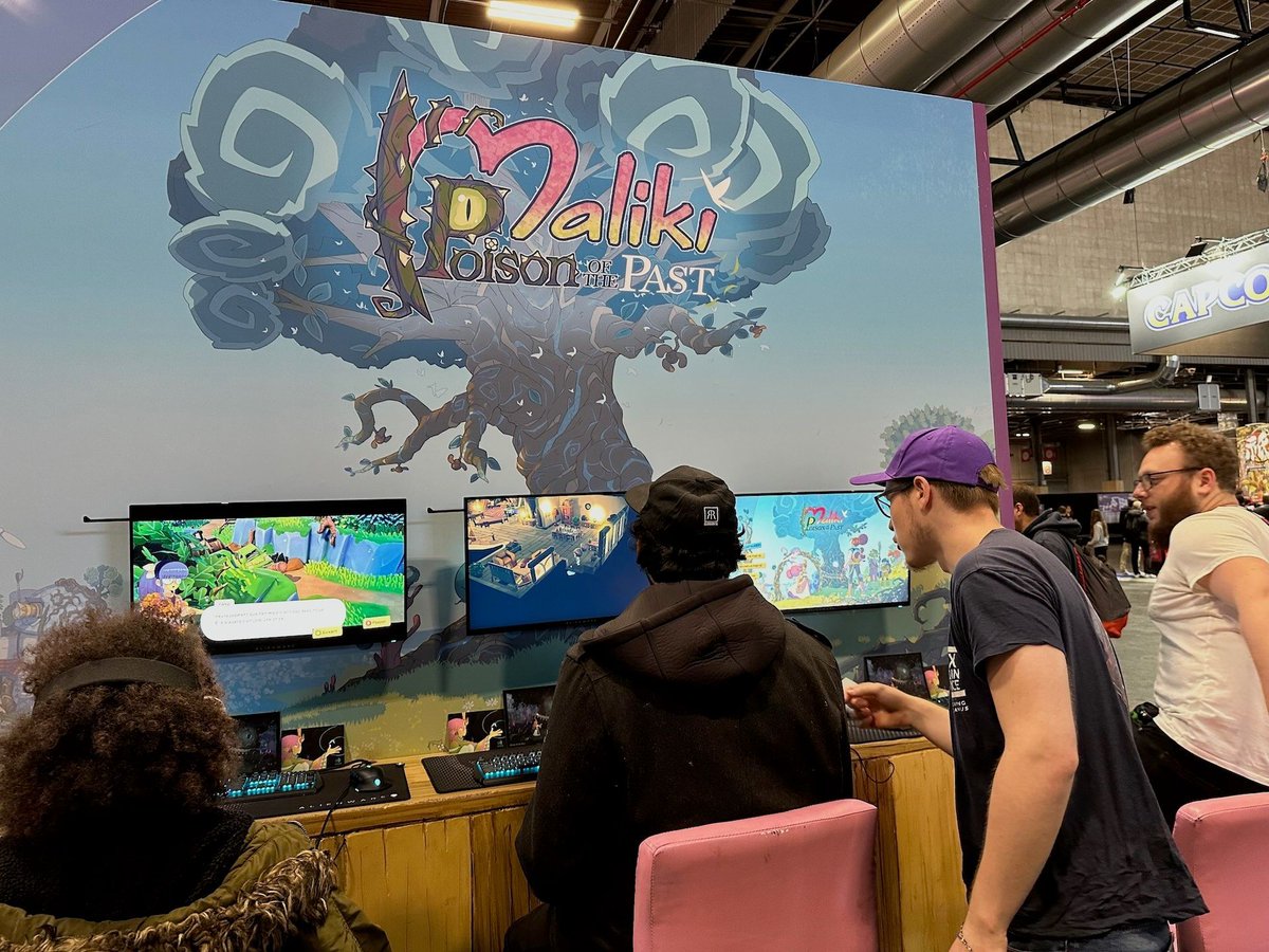 🗼 #ParisGamesWeek 🗼 

Maliki: Poison of the Past est un jeu de rôle narratif embarquant dans l'univers de la BD du même nom. 

buff.ly/3YzadIm