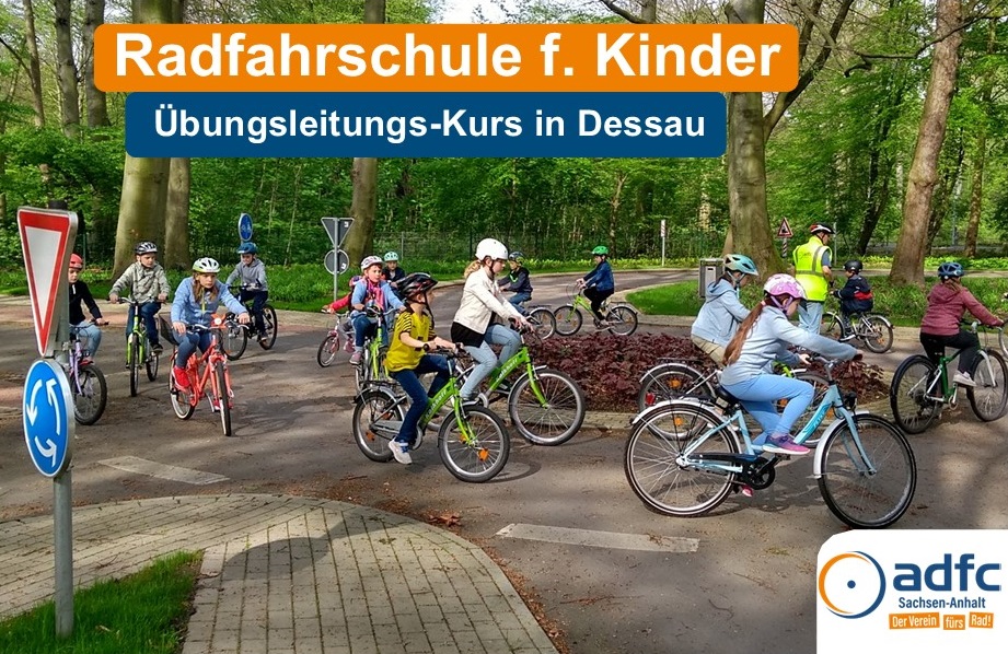 Es geht los! Am Wochenende findet mit Unterstützung des ADFC Dortmund unser 1. Übungsleitungs-Kurs Radfahrschule mit Zielgruppe Kinder, Grundschulen in <a href="/Dessau_Rosslau/">Stadt Dessau-Roßlau</a> statt. Auf dem Weg zum Fahrsicherheitstraining für Radfahrende! adfc-sachsenanhalt.de/2024/10/11/rad… 😍🚴