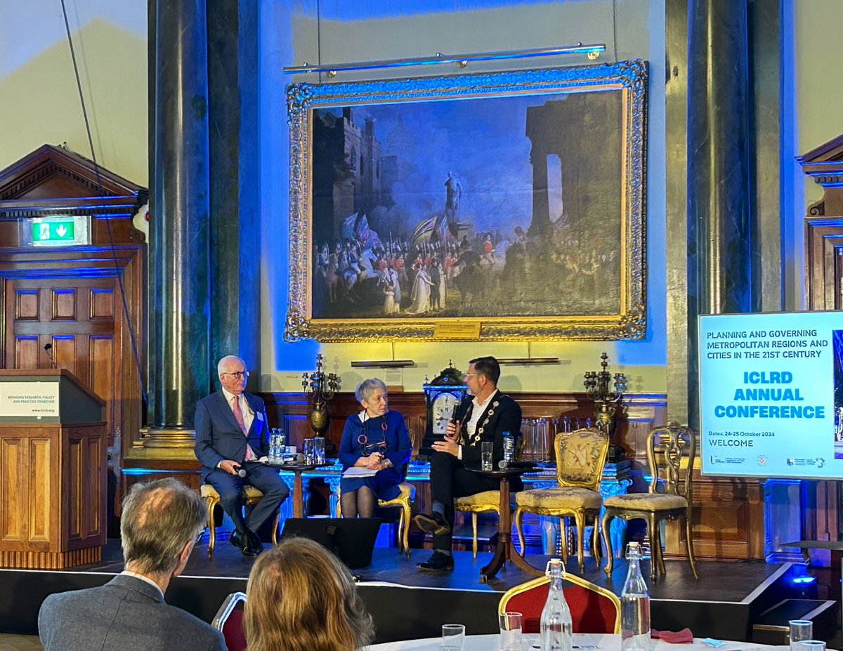 ‘A Fireside Chat’ (without the fire!) debating the metropolitan governance issues associated with a new directly elected mayor, covering how to better join-up government, manage relationships across institutions, and harness wider society. 
#ICRLDconf