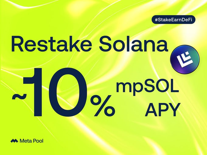 meta_poolKR's tweet photo. 😈 @Solana Friday!

⚡️ 지금 솔라나를 스테이킹 해보세요!

✔️ Restake 가능한 솔라나: $JitoSOL, $SOL, $mSOL, $BSOL

➡️ https://t.co/ciO6sTCnkn

#메타풀 #솔라나 #스테이킹 https://t.co/vxBBKiiG7J
