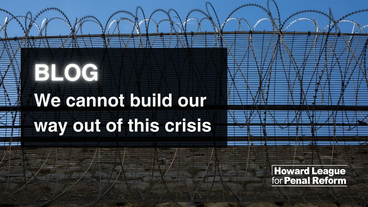 The Howard League (@thehowardleague) on Twitter photo 🧵 NEW ON THE BLOG: We cannot build our way out of this crisis.
The prison system has made headlines again this week. Winchester became the third prison in four weeks to receive an Urgent Notification from <a href="/HMIPrisonsnews/">HMI Prisons</a>. 🧵 NEW ON THE BLOG: We cannot build our way out of this crisis.
The prison system has made headlines again this week. Winchester became the third prison in four weeks to receive an Urgent Notification from <a href="/HMIPrisonsnews/">HMI Prisons</a>.