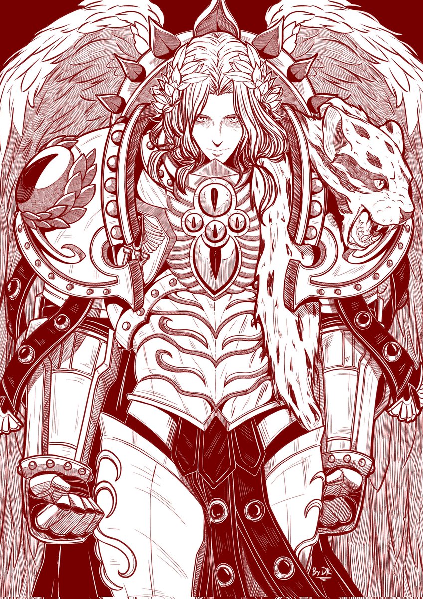 artbydrummer's tweet photo. Sanguinius
#warhammer40k #WarhammerArt #Sanguinius #warhammer40000 #WarhammerCommunity https://t.co/o1RCElll2C