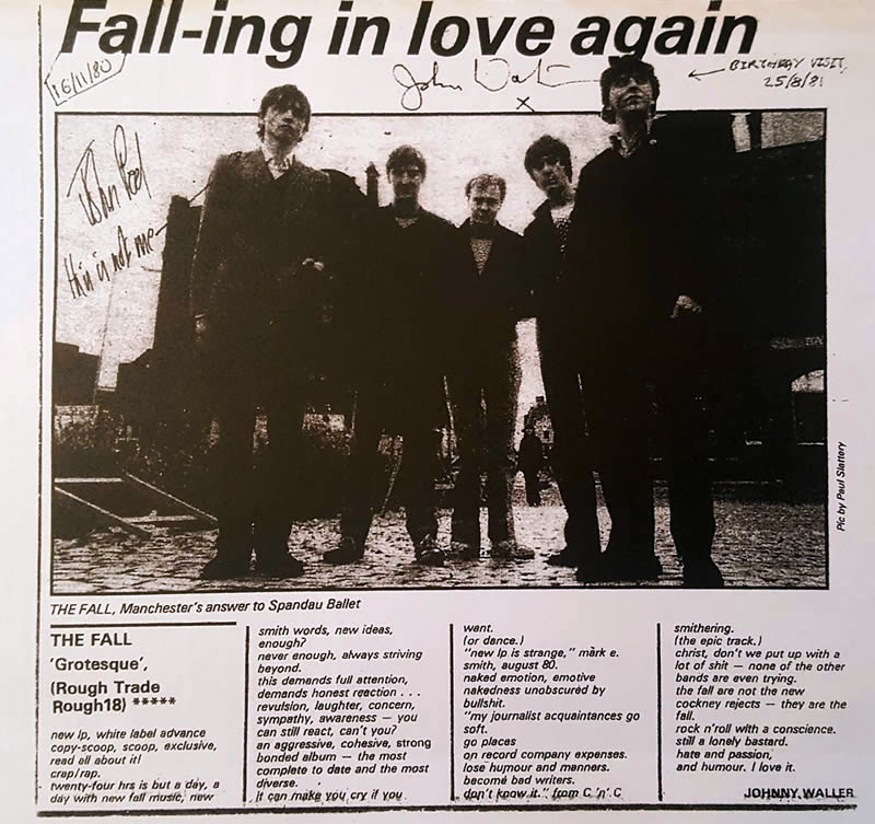 Route_News's tweet image. To mark 20 years since the passing of #JohnPeel, it's Peel sessions day. Given Grotesque Live is out today, it'd be folly not to start with The Fall from 1980 #FallFriday. Two Grotesque songs, a Hex preview and the sublime New Puritan. Listen here ➡️ youtube.com/watch?v=SuTAUv…