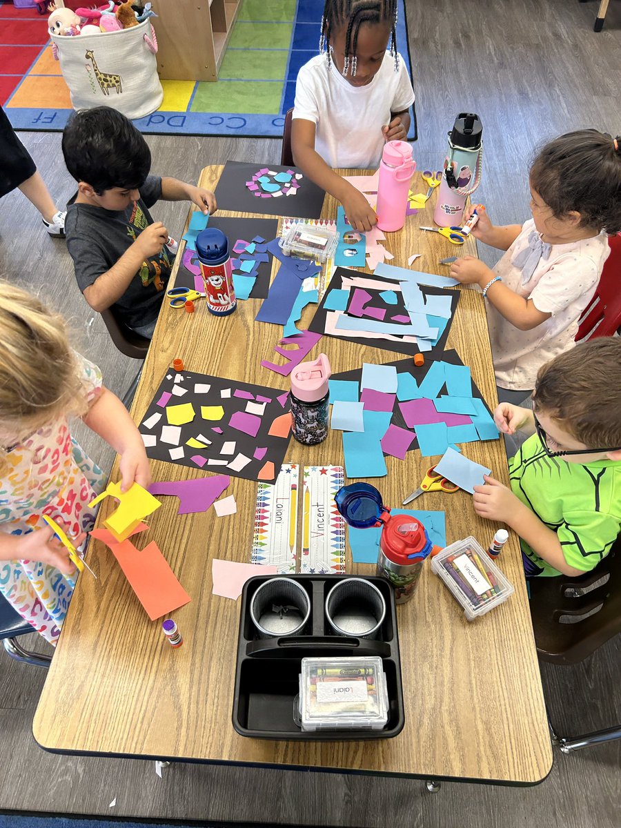 We worked on our scissor ✂️ skills and made rainbow confetti or paper creations! 🌈 <a href="/HowellRoadVS13/">Howell Road Elementary School</a> <a href="/VS13UFSD/">ValleyStream13UFSD</a>