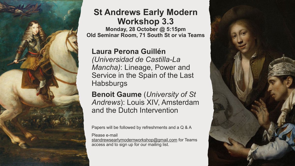St Andrews Early Modern Workshop tweet media