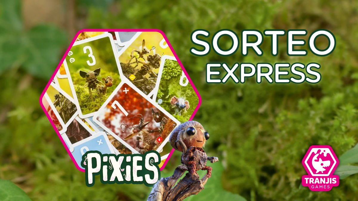 ¡Sorteo!

Consigue un Pixies (ya a la venta) participando:

1 - Nos sigues - <a href="/Tranjisgames/">Tranjis Games</a>
2 - Haces RT
3 - Comenta con un gif o emoji de lo que sientes al ver los bichos estos...

Sorteo válido para territorio nacional hasta las 22h de hoy mismo.