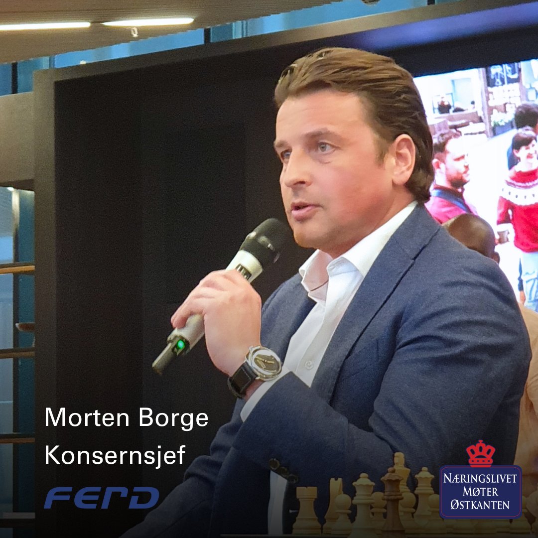 ♟️Morten Borge er med på Økern Portal 8. november! 
Som konsernsjef i Ferd har Morten åpnet dører for ungdom fra Østkanten, og hans støtte har gjort Næringslivet møter Østkanten til en viktig møteplass for brobygging.

Meld din interesse her: info@naringslivetmoterostkanten.no