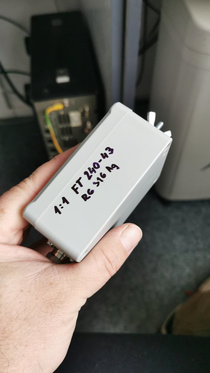 _OK1KAD_'s tweet photo. Ještě poslední příprava.
Prepare for weekend.
#hamradio #radioamatori #radioamateur #RG316 #antenna https://t.co/3Bd1rUQpB7