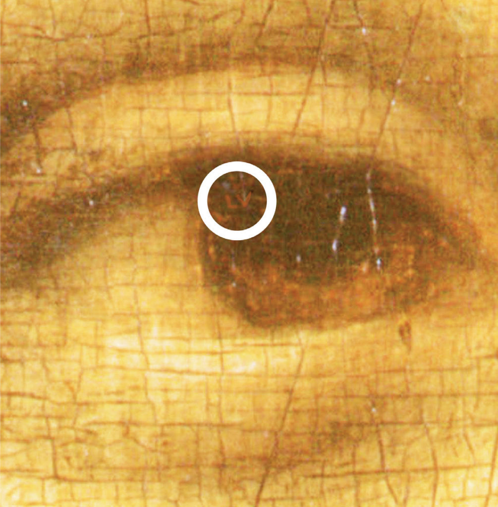 🧵 15 sorprendentes secretos ocultos en famosas obras de arte

1. Leonardo da Vinci realmente escondió secretos en sus obras. Un ejemplo es la Mona Lisa, que contiene las iniciales del artista, LV, en su ojo derecho, aunque son de tamaño microscópico.