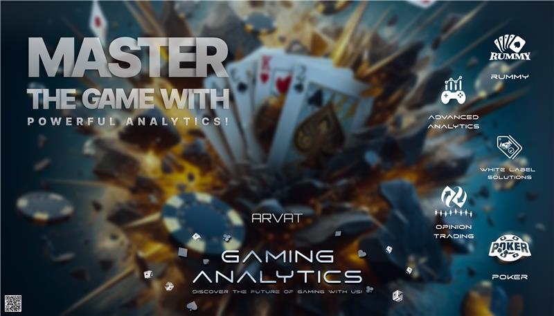 TechArvat's tweet image. Master the game with powerful analytics to drive winning strategies, brought to you by AravthTech. #AravthTech #GameAnalytics