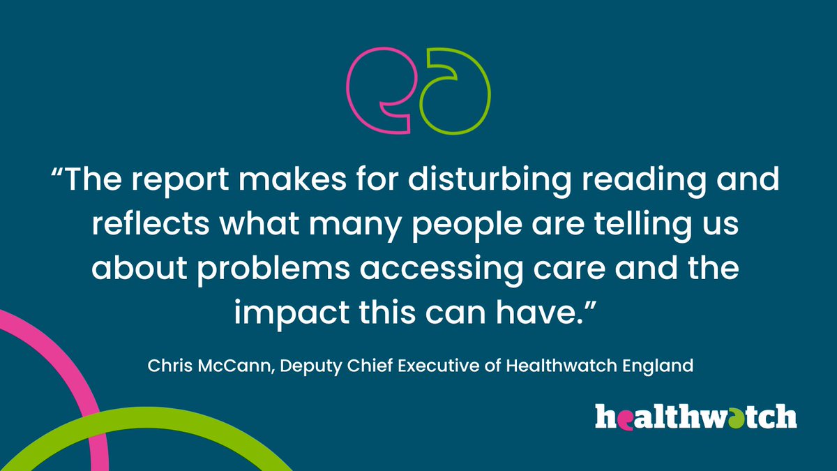Healthwatch England (@healthwatche) on Twitter photo <a href="/CareQualityComm/">Care Quality Commission</a> have today published their State of Care report which warns that NHS and social care services risk failing the future if children and young people don't get the care they need. Read our response - bit.ly/3NDEdwk #Healthwatch #StateOfCare <a href="/CareQualityComm/">Care Quality Commission</a> have today published their State of Care report which warns that NHS and social care services risk failing the future if children and young people don't get the care they need. Read our response - bit.ly/3NDEdwk #Healthwatch #StateOfCare