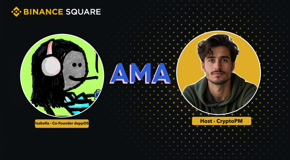 CryptoPM_'s tweet photo. Recently, i had the privilege of engaging in a conversation with the innovative team at @dappOS_com, a transformative platform reshaping how we experience and interact with blockchain technology. During this insightful AMA session, we delved into the platform’s vision, cutting-edge technology, and future ambitions, gaining a deeper understanding of how dappOS is uniquely positioned to bridge the gap between users and decentralized applications

Read Full Interview On #BinanceSquare
https://t.co/O5USVSFrPS