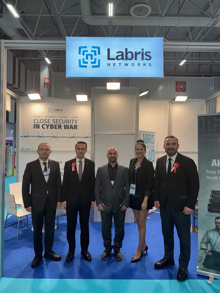 LabrisNetworks's tweet image. We took our place at SAHA EXPO!
We are here to introduce our latest solutions at our stand number 3D-06 in the Istanbul Expo Center. We welcome all visitors to our stand.
🗓️ October 22-26, 2024
📍Istanbul Expo Center
@sahaistanbul
@SahaExpo
#SAHAEXPO2024