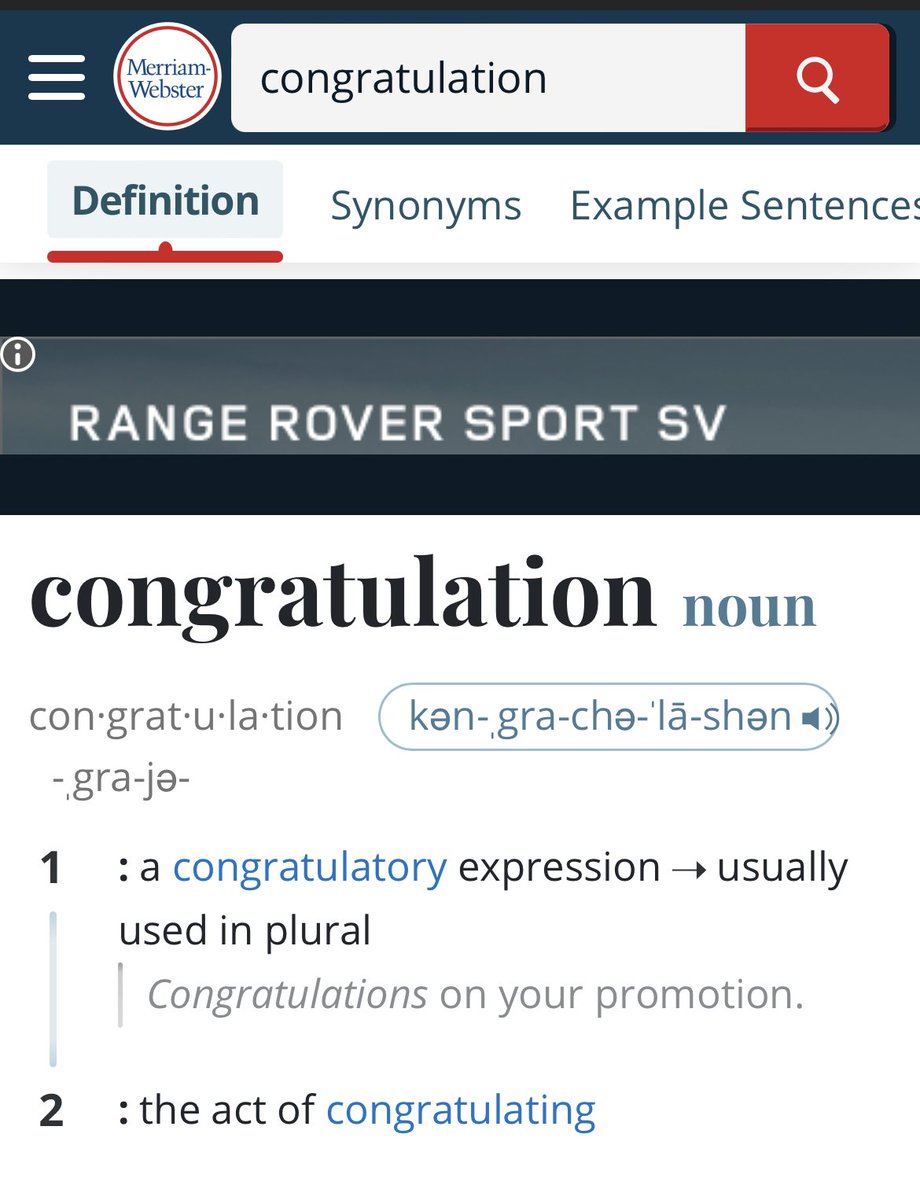 Dalilk4ielts's tweet image. 🛑 هذا القاموس حرفيا كنززززز 🪄 

▪️ يعطي لك مرادفات الكلمة
▪️ امثلة على الكلمة في جمل
▪️ تاريخ ظهور الكلمة
▪️ عبارات شائعة للكلمة
▪️ تعريف بسيط عن الكلمة للاطفال

merriam-webster.com