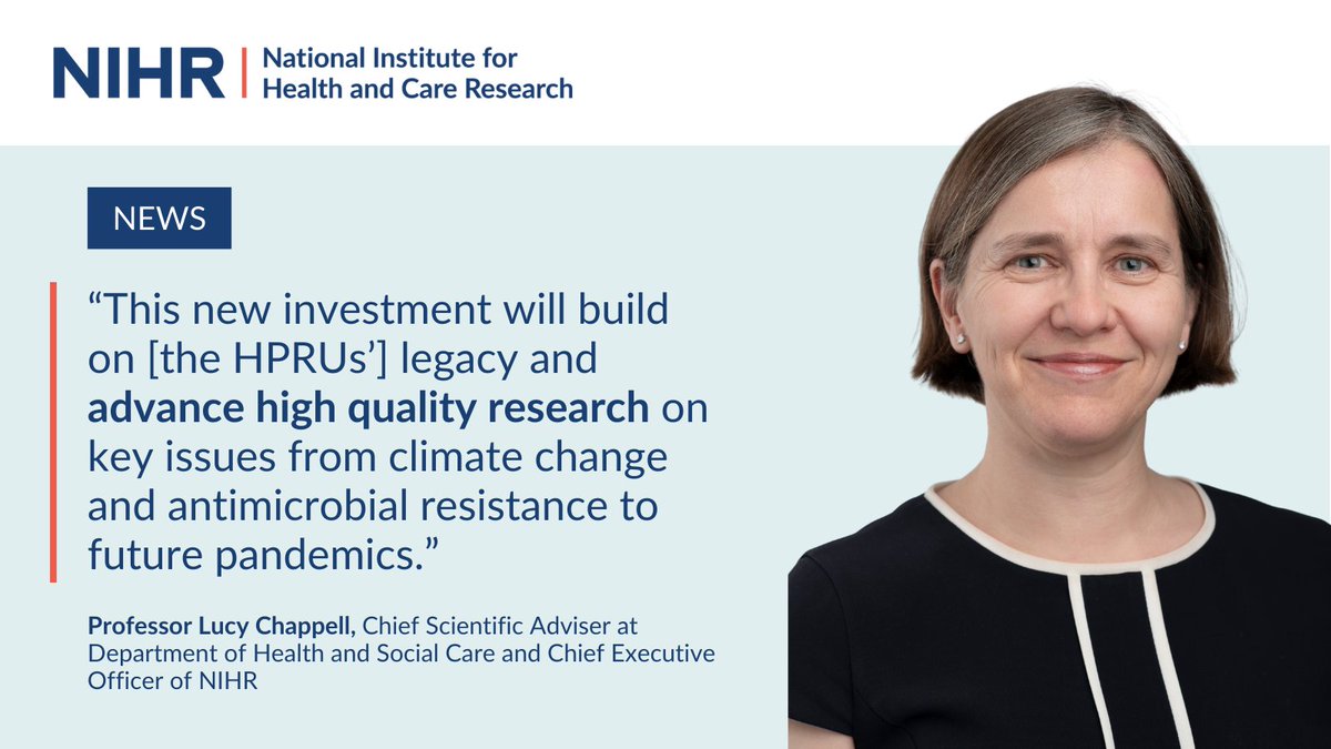 National Institute for Health and Care Research tweet media