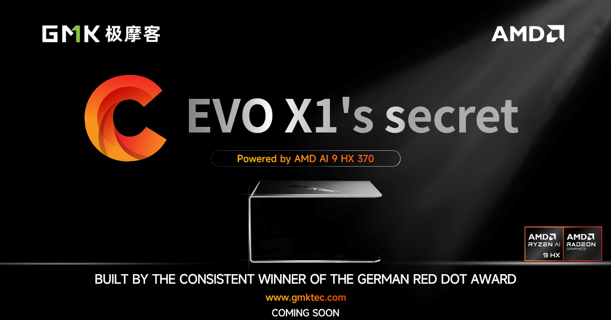 gmktecdotcom's tweet photo. 💯GMKtec Partners with Continuous Winner of the German Red Dot Award to Create EVO X1
🔥Powered by AMD Ryzen AI 9 HX 370 Processor
🎯Refreshing product design
🍃Coming Soon~
Visit: https://t.co/J2lZjWXOgA
#minipc #tech #gaming #AMD #ryzen #hx370 #AI9 #gamingpc #gmktec #nucbox https://t.co/1S8HN7ylZ5